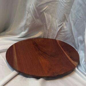 Magnolia Rich Brown Wooden Serving Tray